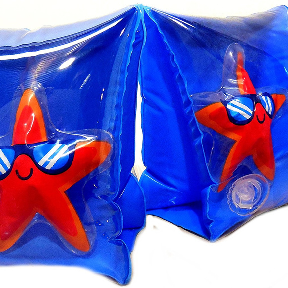Child's Starfish Armband Water Wings Pool Safety Floaties Float - Picture 2 of 4